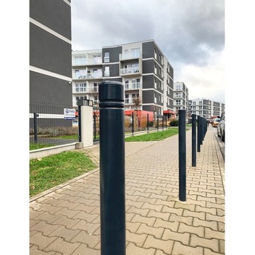 Стальной дорожный столбик CITY RAL7016