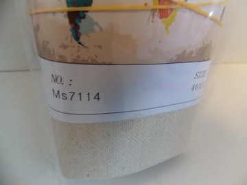 Картина по номерам Карта мира 50х40 см Картина