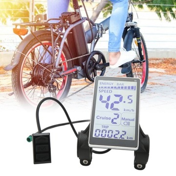 LICZNIK ROWEROWY BEZPRZEWODOWY KADENCJA PULS 24V