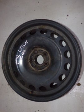 СТАЛЬНОЙ ОБОД 6.5JX16 5X100 ET42