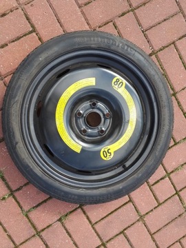 KOŁO DOJAZDOWE AUDI A3 8P VW GOLF V 18 5X112 NOWE
