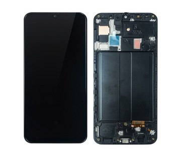 NOWY WYŚWIETLACZ SAMSUNG A50 SM-A505F/DS SM-A505FN/DS SM-A505FM/DS Z RAMKĄ