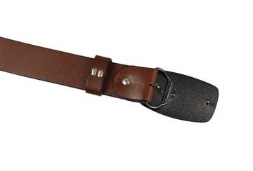 КОЖАНЫЙ РЕМЕНЬ BLAKARDO 4 СМ КОРИЧНЕВЫЙ МОТОЦИКЛИСТЫ