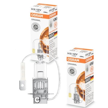 Osram 2x H3 55W Original Line Żarówka Halogenowa