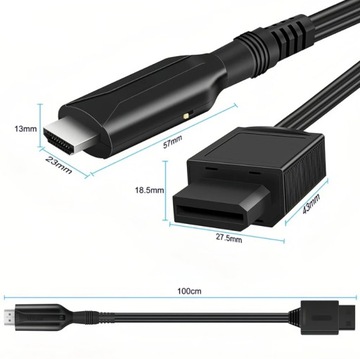 КАБЕЛЬ-АДАПТЕР АДАПТЕР Wii к HDMI HDTV 1 м 100 см ТВ-монитор