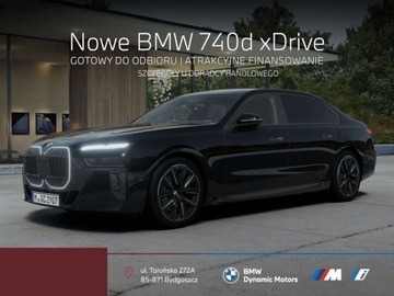 BMW Seria 7 G70 Sedan 3.0 40d 299KM 2025 BMW Seria 7 40d xDrive 299 KM mHEV - Kamera 360 - Pakiet M Pro - Hak Holow