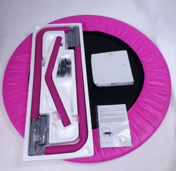 Детский батут, диаметр 90 см 30 пружин РУЧКА