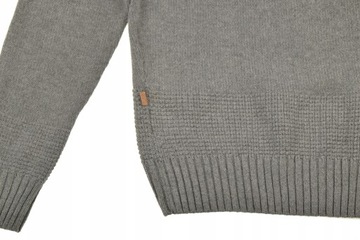 JACK&JONES SZARY MĘSKI SWETER r.S