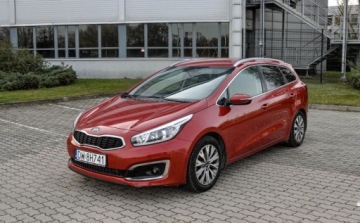 Kia Ceed II Kombi Facelifting 1.6 CRDi 136KM 2016 Kia Ceed Salon PL Lift 2016 r. Bezwypadkowy VAT23 1.6 Diesel 136KM