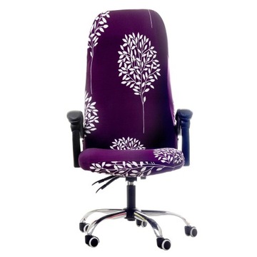 Чехол на компьютерное кресло с принтом