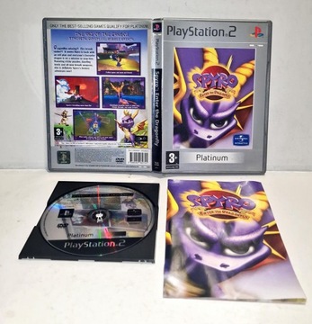 Gra SPYRO ENTER THE DRAGONFLY PS2 3XA CZYTAJ OPIS !!!