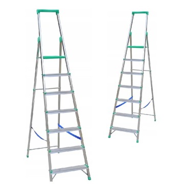 DRABINA DOMOWA 6+1 STOPNIOWA WOLNOSTOJĄCA DRABEX