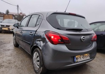 Opel Corsa E Hatchback 3d 1.4 Twinport 90KM 2018 Opel Corsa 2018r, SALON POLSKA. Uszkodzony. Poobijany. Jezdzi. 1.4 90KM, zdjęcie 3