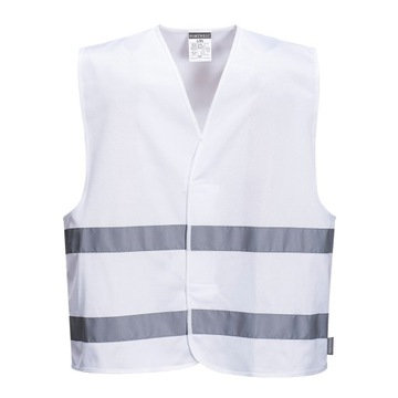 KAMIZELKA ODBLASKOWA BIAŁA IONA F474 XXL/3XL