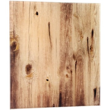 Panel Szklany Dekoracyjny do Wentylatora Dębowy