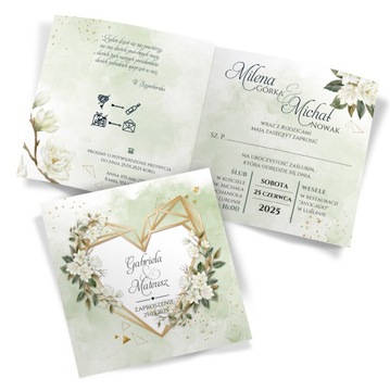 Гламурные свадебные приглашения в стиле бохо в деревенском стиле