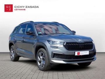 Skoda Kodiaq I SUV Facelifting 1.5 TSI 150KM 2022 Skoda Kodiaq Sportline 1.5 TSI 150 KM DSG Salon PL Serwis ASO FV23, zdjęcie 6