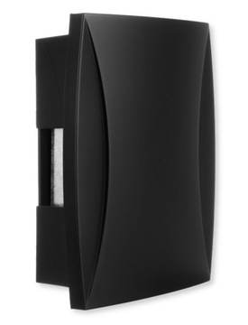 Звонок дверной Двухцветный гонг БИМ-БАМ 230В черный GNS-92