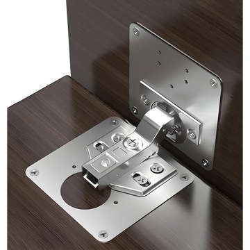 ПЛАСТИНА ДЛЯ РЕМОНТА МЕБЕЛЬНЫХ ПЕТЛЕЙ ШКАФА РЕМОНТНЫЙ КОМПЛЕКТ