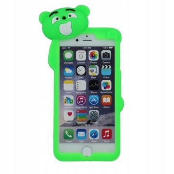 ETUI GUMOWE 3D CASE BEAR MIŚ GALAXY S7 + SZKŁO