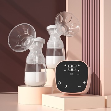 Electric Breast Milk Extractor Portable Double