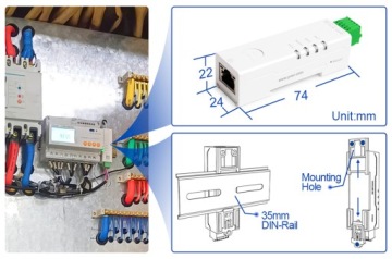 Конвертер RS485 Ethernet ModBus USR-DR134 Прошивка V4304