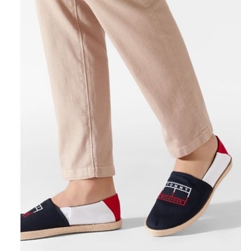 Tommy Hilfiger Espadryle Color Block granat r.40