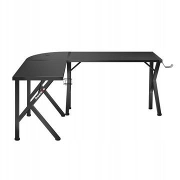 Biurko szkolne - gamingowe Hero 6.3 Black