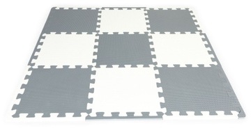 БОЛЬШОЙ КОВРИК ИЗ ПЕНЫ ЭВА 90x90 ПАЗЛ ИЗ ПЕНЫ ТОЛСТОЙ