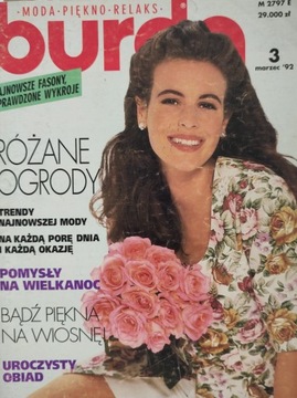 Burda Moda Piękno Relaks 3 / 1992 Wykroje