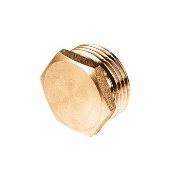 MOSIĘŻNY KOREK 1/2'' CALA WKRĘCANY ZAŚLEPKA DN15