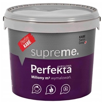 KABE PERFEKTA FARBA DO ŚCIAN I SUFITÓW 10L