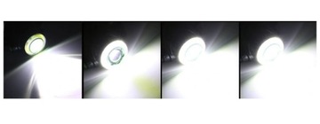 LATARKA CZOŁOWA LED CZOŁÓWKA XML T6 RING COB ZOOM 800M