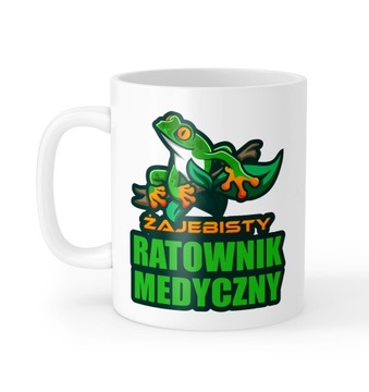 Kubek Żajebisty Super Ratownik Medyczny Prezent