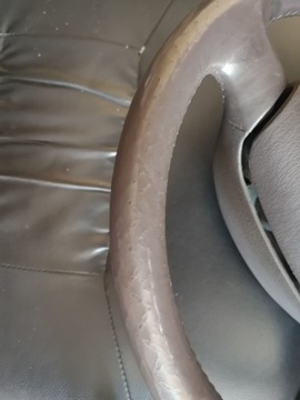 Рулевое колесо Audi A6 C5 4B0419091T Коричневая кожа