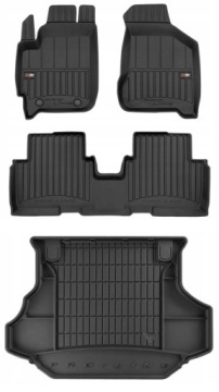 Set 3D gumové rohože Kia Carens 2 2002-2006