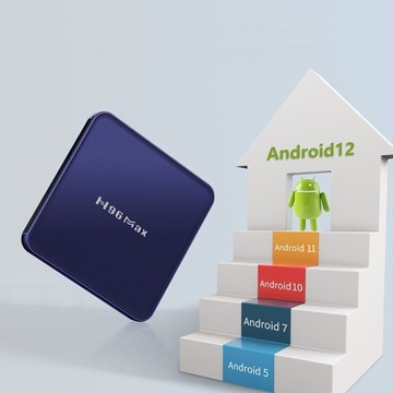 SMART BOX TV 4K ANDROID 12 WIFI BT ТВ АДАПТЕР 128G