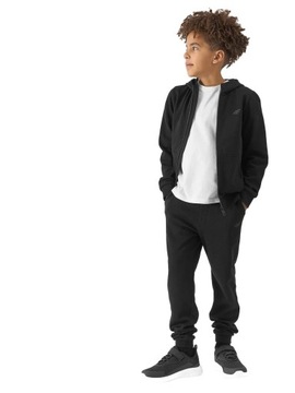 СВИТШОТ ДЛЯ МАЛЬЧИКОВ 4F, СВИТШОТ, КАПЮШОН НА МОЛНИИ, ДЕТСКИЙ 164