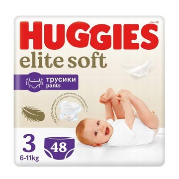 Подгузники HUGGIES Elite Soft Pants размер 3