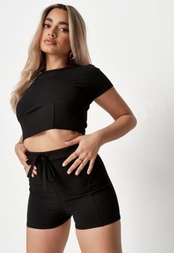 MISSGUIDED KOMPLET KRÓTKIE SPODENKI TOP 101958 R.S