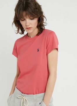 Ralph Lauren t-shirt brudny czerwony rozm. S