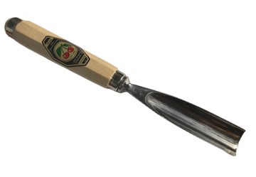 Dłuto rzeźbiarskie snycerskie długie 25mm profil 8 Kirschen 3108025