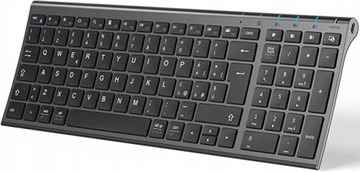 Klawiatura nożycowa aluminiowa bezprzewodowa iClever IC-BK10