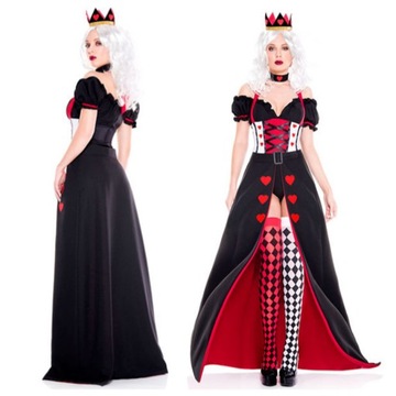 Alicja w Krainie Czarów Sukienka Królowa Kier170
