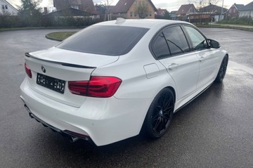 Spoiler Lotka Klapy BMW F30 F80 MP Style Czarny Połysk