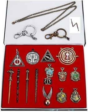 ZESTAW 15 SZTUK HARRY POTTER MAGICZNE RÓŻDŻKI