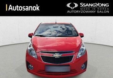 Chevrolet Spark II Hatchback 1.0L DOHC 68KM 2010 Chevrolet Spark Chevrolet Spark Bez Korozji Klima Wspomaganie Stan Ide, zdjęcie 1