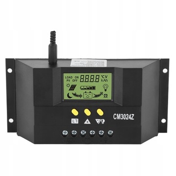 REGULATOR ŁADOWANIA SOLARNY 12V24V PWM LCD 30A
