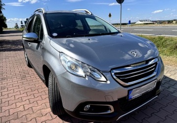 Peugeot 2008 I SUV 1.2 PureTech 82KM 2015 Peugeot 2008 1.2 Benzyna BEZ TURBO NAwigacja Klimatyzacja lakier oryginal, zdjęcie 10
