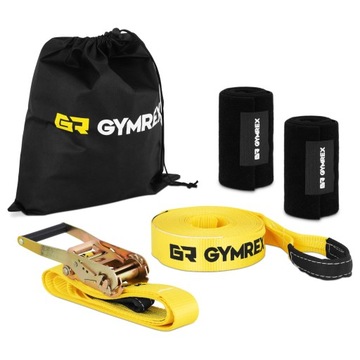 Набор лент Slackline для ходьбы по веревке 13 м.